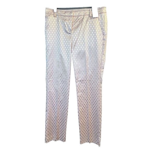 New York & Company Pants - New York‎ And Company Crosby Pant Slim Leg Stretch Size 6 Shiny Gold NWT